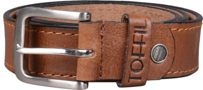 

Toffil Men Casual Brown Genuine Leather Belt
