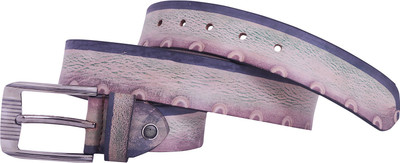 

Earnam Men Casual, Party, Evening Multicolor Genuine Leather Belt, Multi