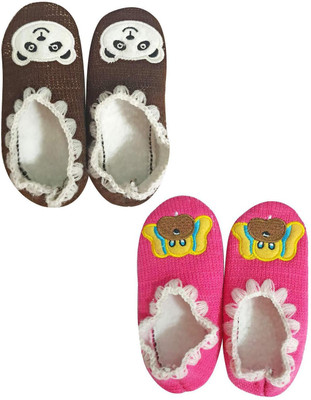

Babeezworld Booties(Toe to Heel Length - 10 cm Multicolor)