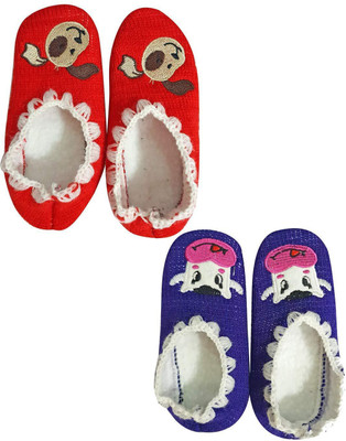 

Babeezworld Booties(Toe to Heel Length - 10 cm Multicolor)