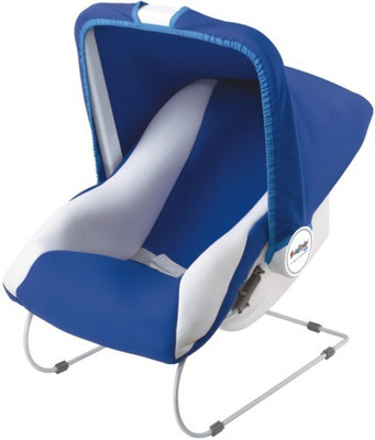 

Fun Ride 11-in-1 Baby Carry Cot with Mosquito Net and Sun Shade - Blue Non-electric Bouncer(Blue)