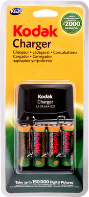 

Kodak CHARGER PLUS BATTERY Camera Battery Charger(Yellow, Black)