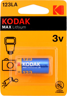 Kodak 123LA Camera Battery Charger(Blue, Yellow)