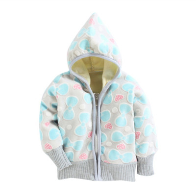 

Kidofash Baby Boys & Baby Girls Zipper Applique Cardigan, Blue