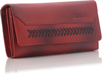 

GenWayne Casual Red Clutch