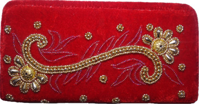 

Riya Touch Casual, Party, Formal Red Clutch