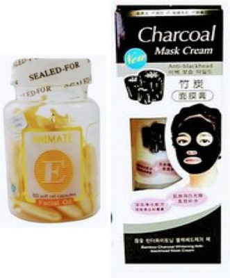 

Manarya charcoal and facial oil combo(Set of 2)
