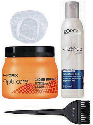 

brutus Hair Brush, L'Oreal Paris X-Tenso Shampoo & Matrix Spa 490g, Shower Cap(Set of 4)