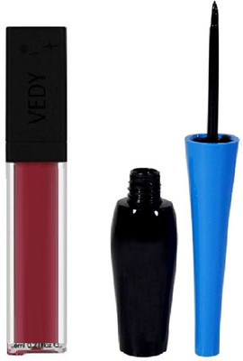 

Vedy Liquid Matte Lipstick With Eyeliner(Set of 2)