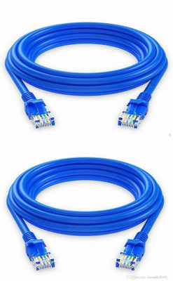 

CAPSLOCK LAN Cable CAT 6 Rj45 1 Meters-Ethernet Patch Cord (Straight)- High Speed Data Trasfer-Copper Wire LAN Cable(Compatible with TV:Set top box:HDTV:DVD, Blue)