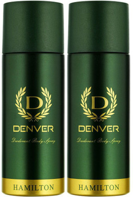 

Denver HAMILTON Deodorant Spray - For Men(300 ml, Pack of 2)