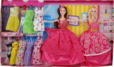 

ToyzIsland Party Outfit For 60 Doll(Multicolor)