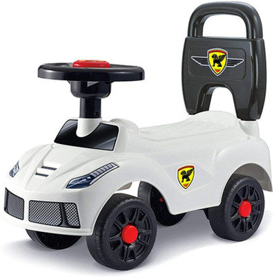

Webby Car Non Battery Operated Ride On(White)