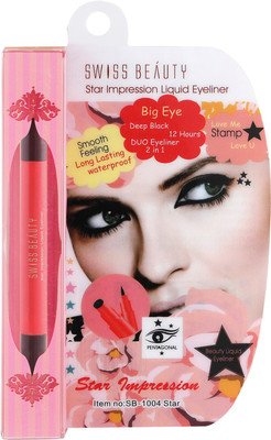 

Swiss Beauty Eyeliner Pen SB-1004 1.3 ml(Black)