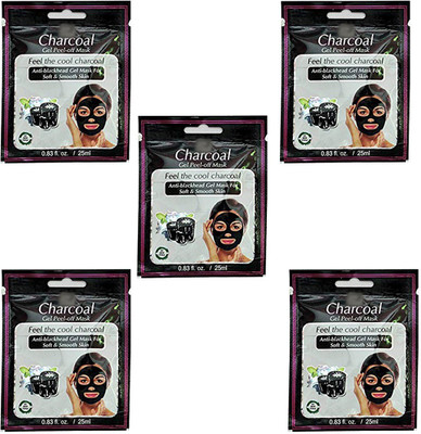 

TANTRUM ACTIVATED CHARCOAL FACE MASK (25g) (PACK OF 5)(25 ml)