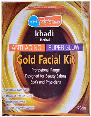 

The Khadi Mart Gold Facial Kit-120 grams 120 g