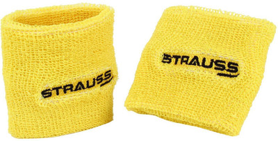 Strauss Wrist Fitness Band(Yellow, Pack of 2)