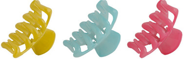 

AccessHer Multi Color Acrylic Material Stone Butterfly clip For Women Hair Claw(Multicolor)