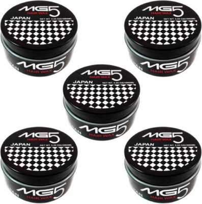 

Gjshop MG5 Super Hold Hair Styler Hair Wax Pack of 5 -100 g Each Hair Styler Hair Wax(500 g)