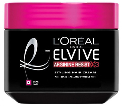 

L'Oreal Elvive Arginine Resist X3 Styling Hair Cream, Weak Hair Hair Cream(200 ml)