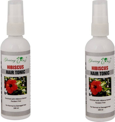 

Glowing Buzz Hibiscus hair tonic 100ml each pack of 2(200 ml)