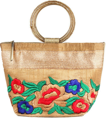 

Pretty Krafts Hand-held Bag(Beige)