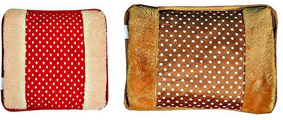 

FUTUREWIZARD combo Velvet Pain Relief Hot Water Bag Pack of 2 Electric 1000 Ml Hot Water Bag For Muscles Pain (Multicolor) electric hand heating bag 1 L Hot Water Bag(Multicolor)