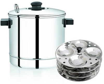 

Diamond Stainless Steel 6 Plates Idly Cooker Induction & Standard Idli Maker(6 Plates , 24 Idlis )