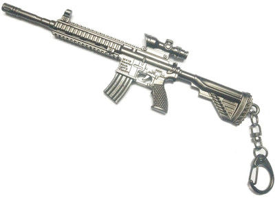 Prime Key Chain PUBG Long Gun with Hook Key chain A Key Chain