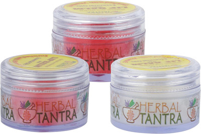 

Herbal Tantra Herbal Lip Balm Combo Raspberry, Vitamin E, Strawberry Raspberry, Strawberry, Natural(Pack of: 3, 8 g)