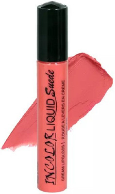 

Incolor Liquid Suede Cream Lipgloss Shade 01(6 ml, Peach)