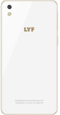 Unique4Ever LYF Water 1 Back Panel(White)
