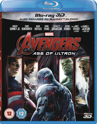 

avengers age of ultron blu-ray 3d , region free(3D Blu-ray English)