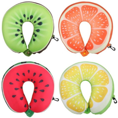 

Satyam Kraft fruit_pillow Neck Pillow(multicolor), Multi color
