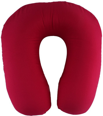 

Neck Rest SeaBird Car Office/Travel Soft Portable Inflatable Cushion U Pillow (color may vary) Neck Pillow(multi color), Red