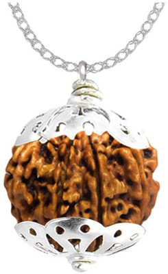 Aadigange 13 Mukhi Original With Cap Nepali Rudraksha Wood