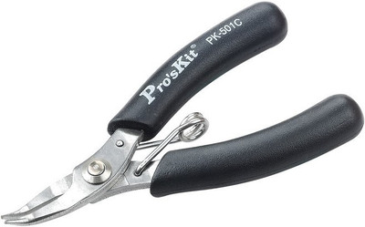 Proskit Micro Bent Nose Plier (100mm) Needle Nose Plier(Length : 3.9 inch)