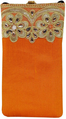 

Bagaholics Waist Clip Saree Pouch Mobile Pouch(Orange)