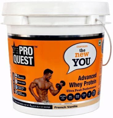 

PROQUEST Ultra filtered 80% Protein Whey Protein(4 kg, French Vanilla)