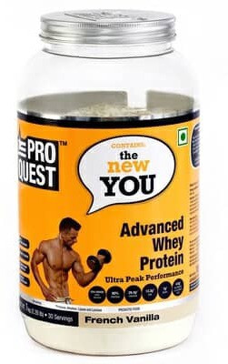 

PROQUEST Ultra filtered 80% Protein Whey Protein(1 kg, French Vanilla)