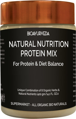 

BioAyurveda Natural Nutrition Protein mix 400 g Protein Blends(400 g, Unflavored)