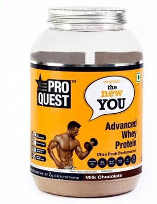 

PROQUEST Ultra filtered 80% Protein Whey Protein(2 kg, Milk Chocolate)