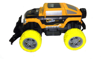 

TALKING GANESHA 4 X 4 Mini Off Road Cross Country Racing Rechargeable Car - YELLOW(Yellow)