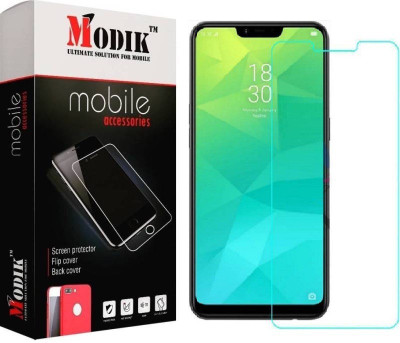 MODIK Tempered Glass Guard for Realme C1(Pack of 1)