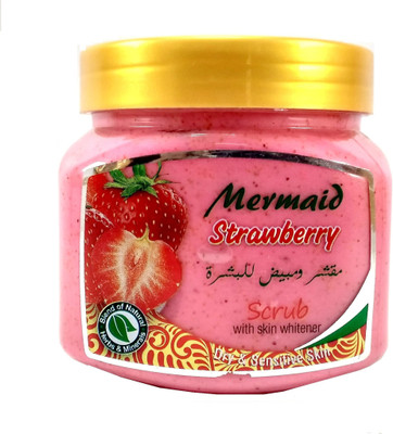 

Mermaid STRAWBERRY SCRUB WITH SKIN WHITENER Scrub(300 ml)