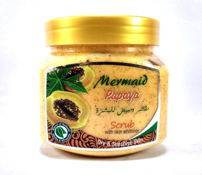 

Mermaid PAPAYA SCRUB WITH SKIN WHITENER Scrub(300 ml)