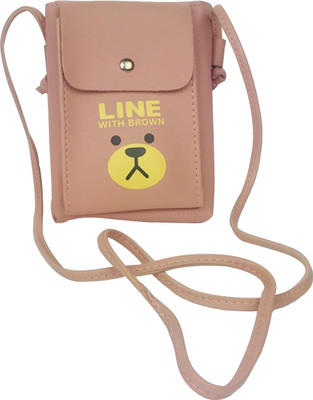 

Lelys Women Casual Pink PU Sling Bag