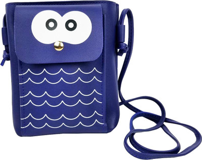 

Lelys Women Casual Blue PU Sling Bag