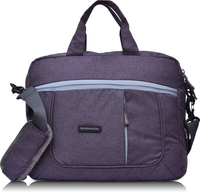 

Adamson Men Formal Purple Linen Sling Bag