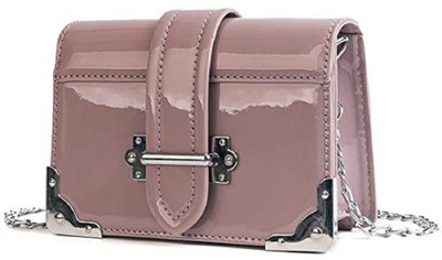 

Mei&Ge Women Evening/Party, Casual, Formal Pink PU, Synthetic Leather Sling Bag